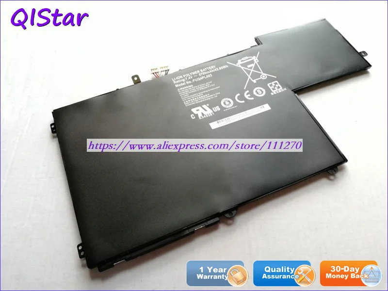 QISTAR 7,4 V 5790mAh Подлинная FUQ4PL002 Аккумулятор для ноутбука Tongfang