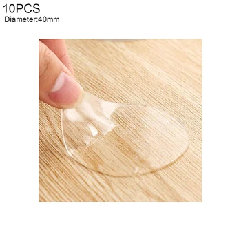 

10 PCE 40mm 60mm Round Circle Adhesive Sticker for Magnetic Phone Holder Stand No Trace Double Sided Sticky Foam Mounting Tape