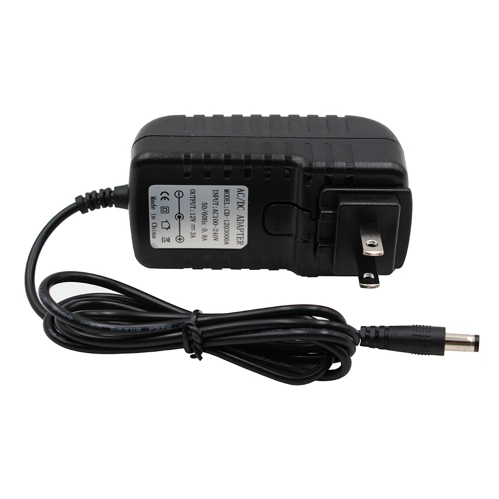 Bitfunx-fonte de Alimentação ac 110v 220v para dc 12 v Saída 3a Eua ue Reino Unido au Plugue de Melhor Qualidade - Image 3