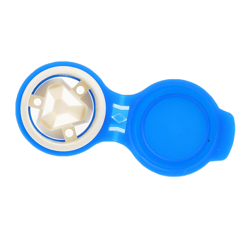 2pcs Silicone Spout Pourer, Milk Brick Splitter with Cover, Liquid Drink Flow Divider, Storage Extension Mouth - Blue + Red