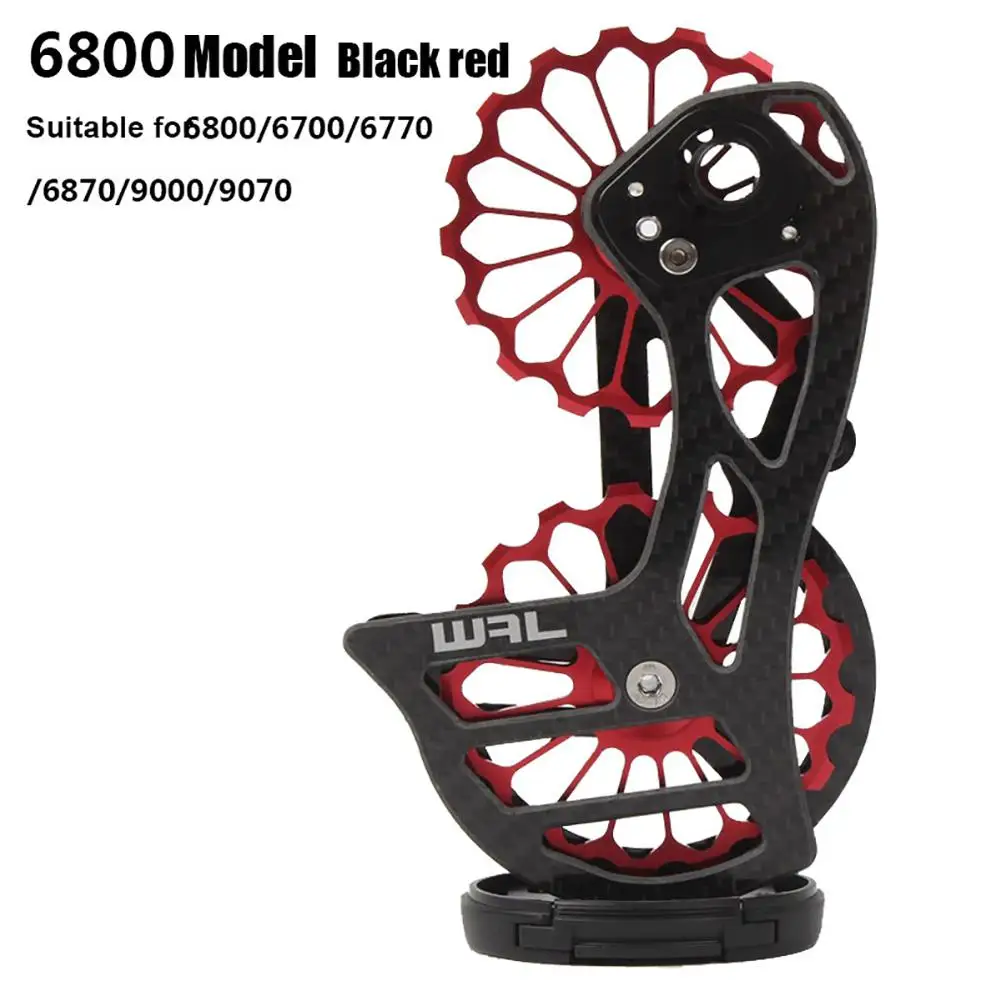

MTB Road Bike Rear Derailleur 13T 17T Carbon Fiber Ceramic Jockey Pulley Bicycle Guide Wheel On For Shimano 5800 6800 7000 8000
