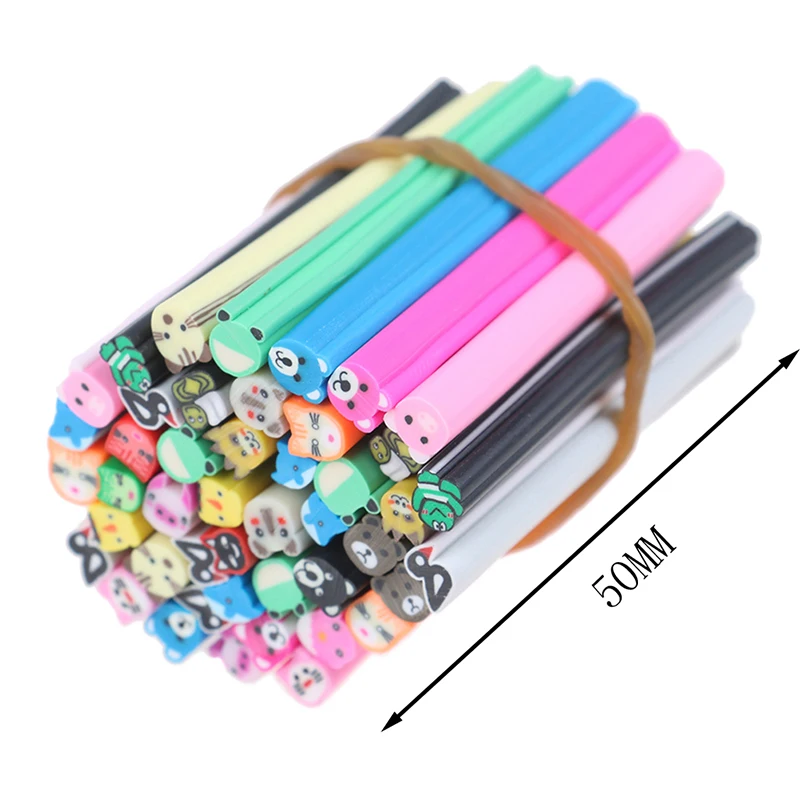 10pcs/Set Fruit Slices for Slime Supplies Nails Art Tips Clay Artificial Fruit Slices Sticks Slimes Toys DIY Filler slime kit