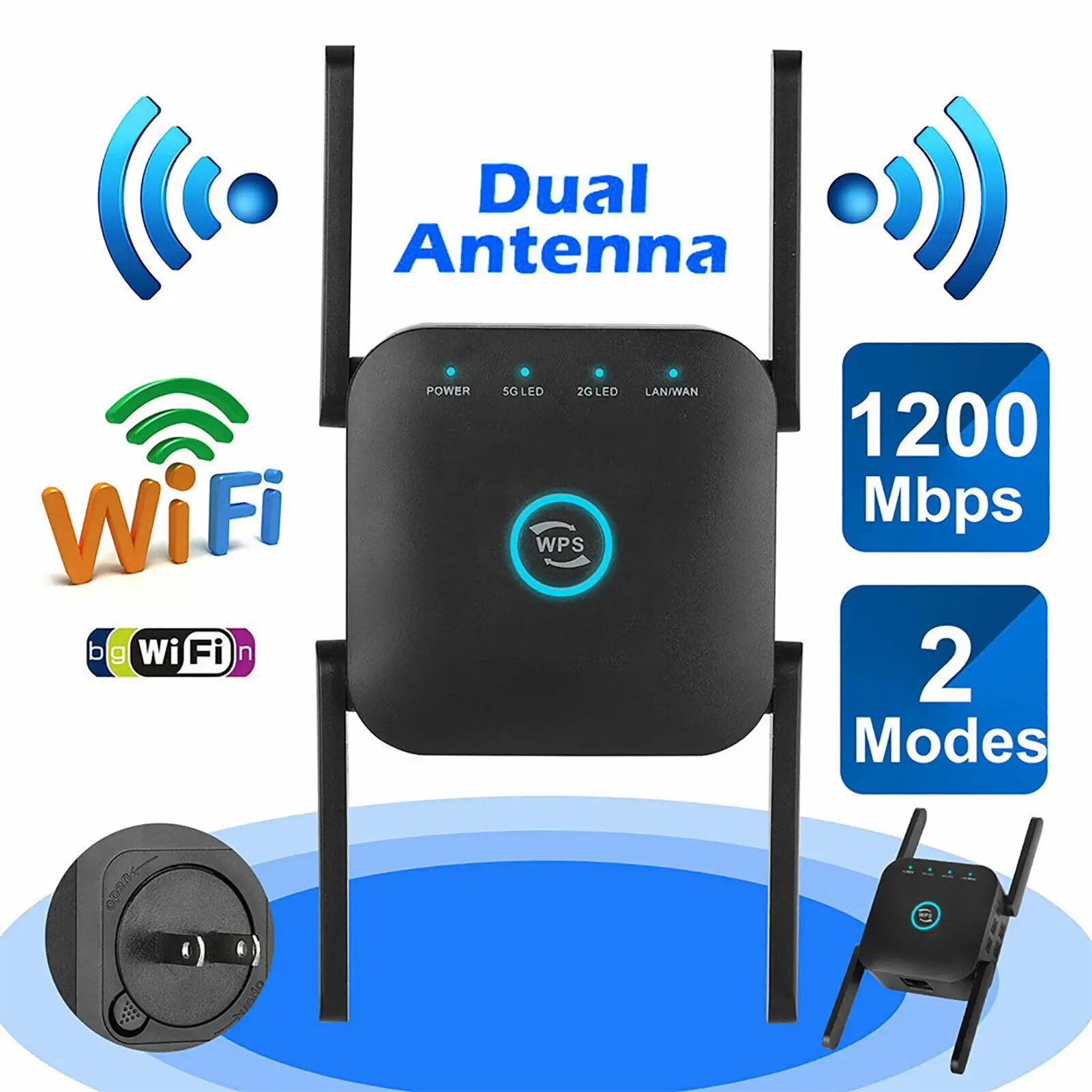 1200mbps Wifi Repeater Router Wifi Extender Wireless Wifi Long Range
