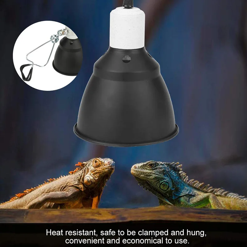 Hot Reptile Lamp Stand Heating Lamp Holder Adjustable Telescopic Metal Light Hanger Holder PLD
