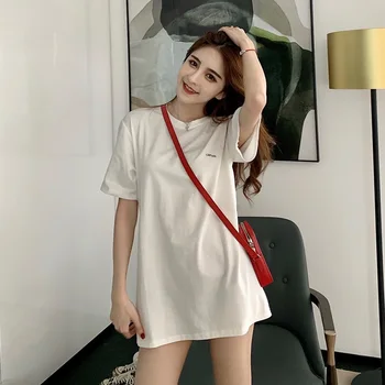 

Short-Sleeved T-shirt Women Spring and Summer Women Clothes Korean Harajuku Loose Women Tops S-5XL