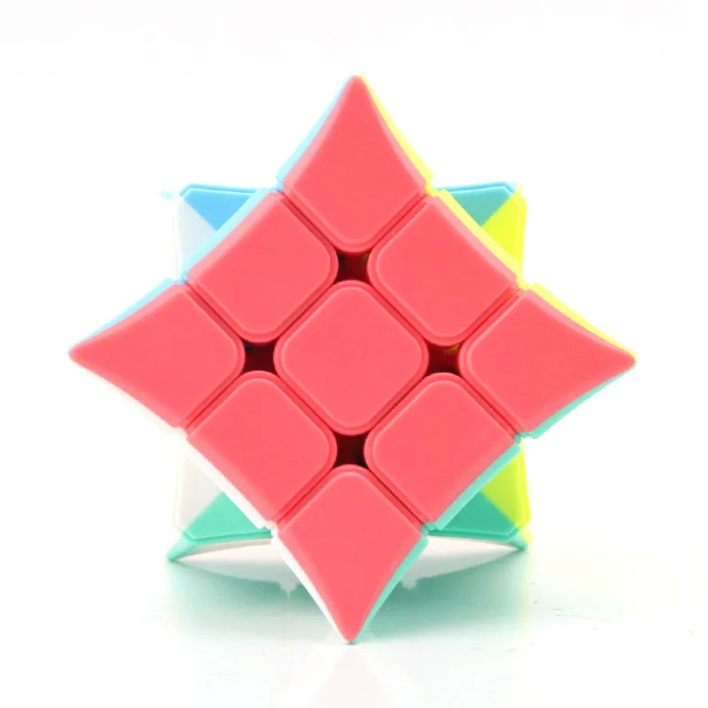 

YJ YongJun Jinjiao Speed Cube 3x3x3 Magic Cube Puzzle Twist Toys Colorful