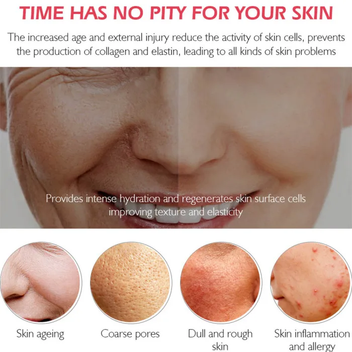 Protein Anti-wrinkle Face Essence Collagen Whitening Moisturize Deep Hydration Shrink Pore Liquid HB88