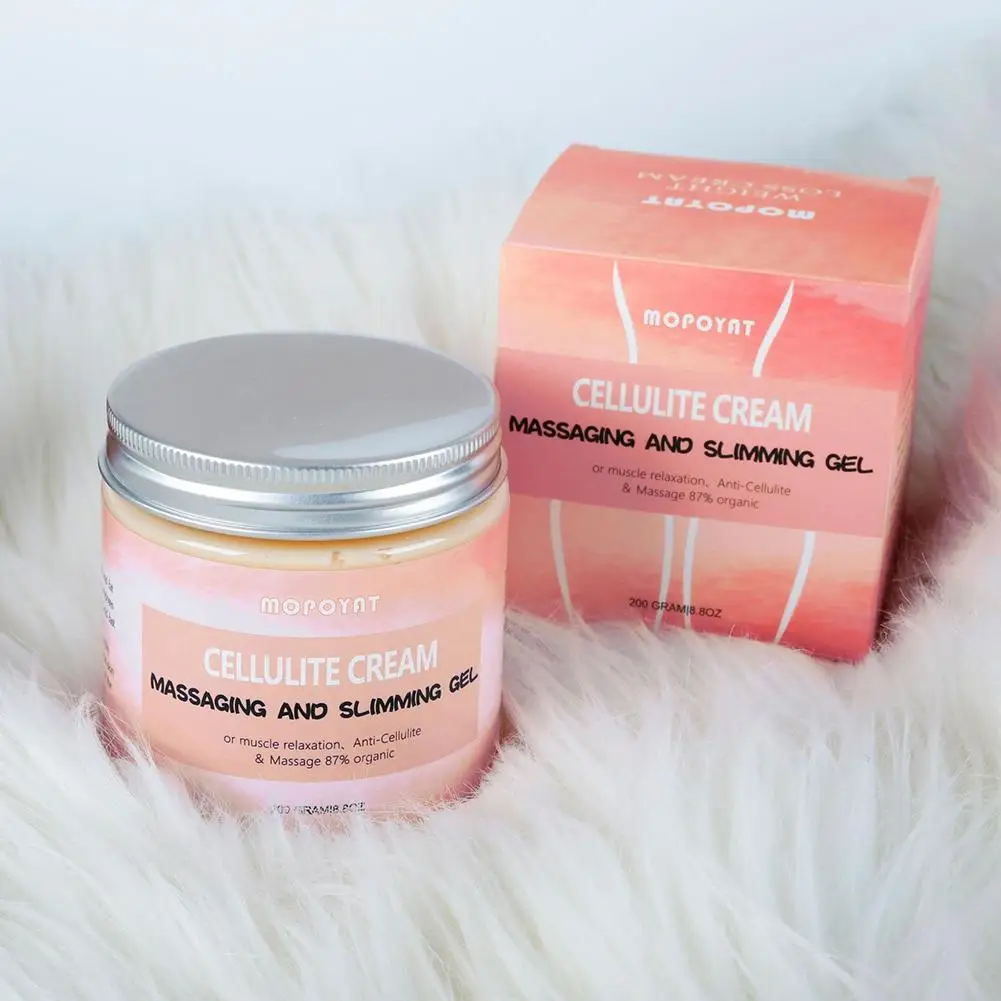 Queimador de Gordura Perda de Peso Novo Corpo Emagrecimento Creme Anti Celulite Cremes Perna Cintura Eficaz Gordura Queima 227g 2021 14 Tratamentos esfoliantes e p corpo