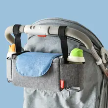 Сумка для детских колясок, сумка-Органайзер, сумка для подгузников, пеленок, сумка для мам, многофункциональная сумка с крючком для путешествий, подвесная сумка для хранения кормящих