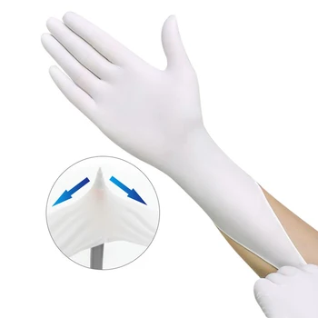 

200 pcs guantes desechables Disposable Latex Medical Gloves Universal Cleaning Work Finger Gloves Latex Protective Home Food