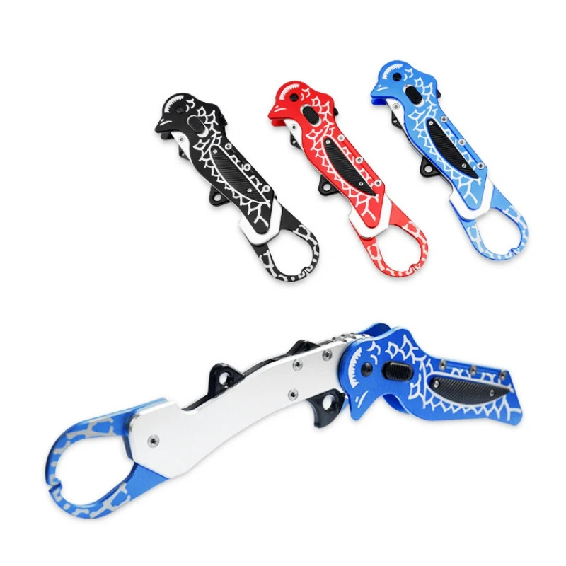 

Foldable Multifunction Fishing Gripper Fish Holder Controller Fishing Grab Handle Carp Fishing Lip Grip Fishing Tools