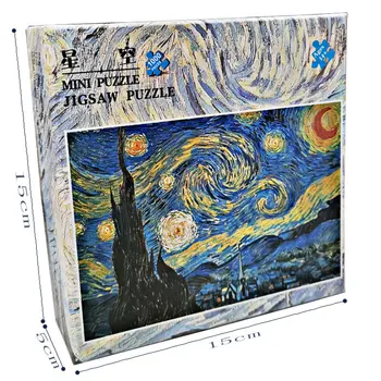 

New Multiple Styles Mini Picture Puzzles 1000 Pieces Paper Quality Puzzles Toys for Adults Children Kids Games Educational Toys