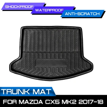 

for Mazda CX-5 CX5 MK2 2017 2018 Interior Accessories Waterproof Rear Trunk Cargo Boot Liner Car styling Mat Shockproof
