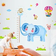 Ультра большой AY232AB как измерения наклейки для измерения роста детская комната мультфильм спальня Младенцы сад украшение для классной комнаты стены Stic