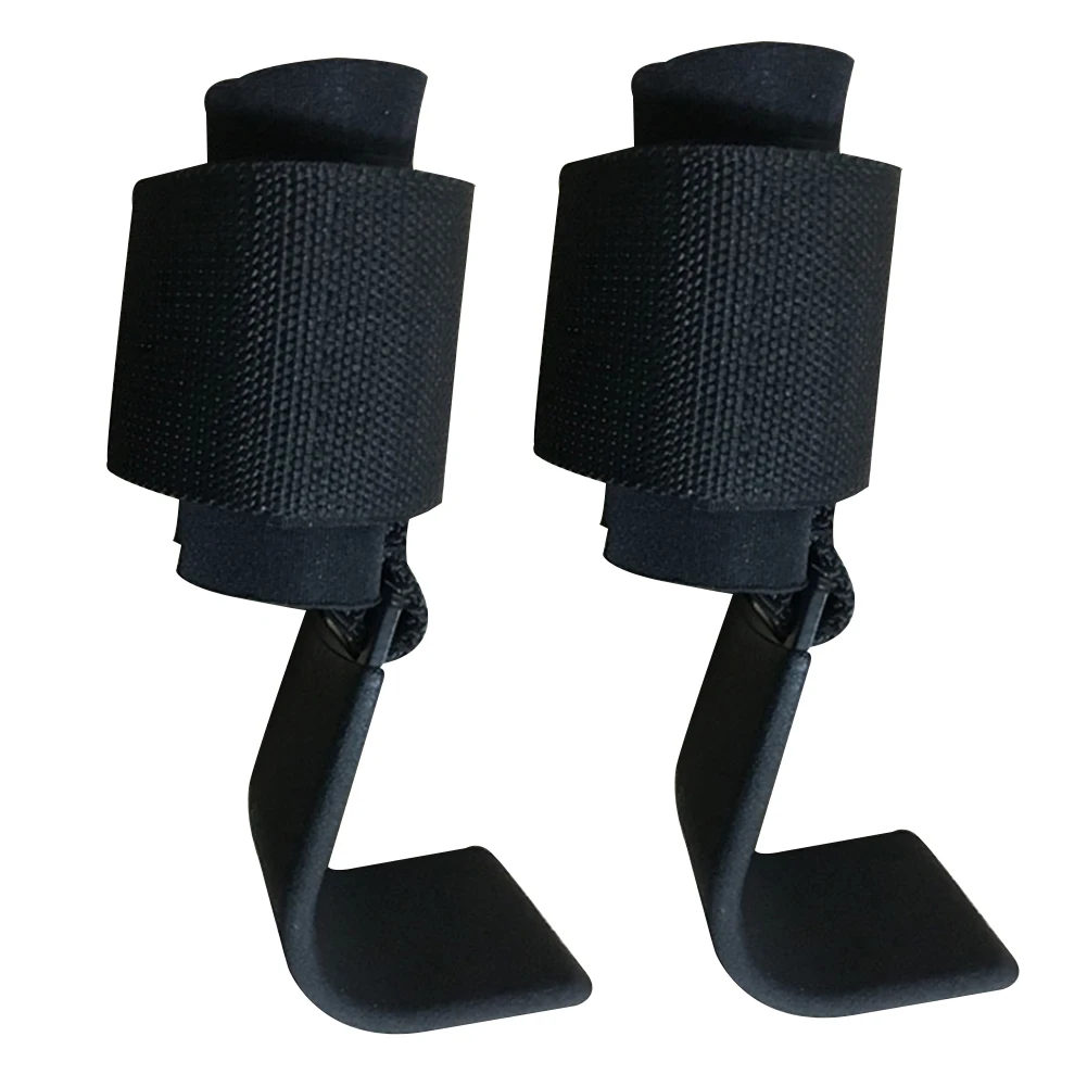 1 Pair Gloves Hook Sports Strength Training Muscle Power Fitness Aids Magic Sticker Home Pull Back Pull-up Brace Weightlifting