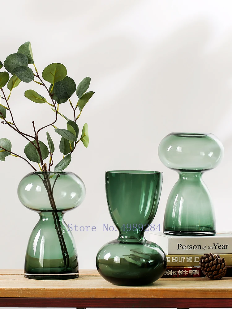 Креативная стеклянная Геометрическая ваза, необычная прозрачная гидропоника ваза для гостиной, Настольная Цветочная композиция, украшения для дома