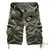 Рыболовные Шорты Для мужчин Хлопок Дышащий Мягкий Много Карманный Камуфляж Грузовой Свободная Рыболовная Одежда Летний Открытый Кемпинг Туризм Спорт