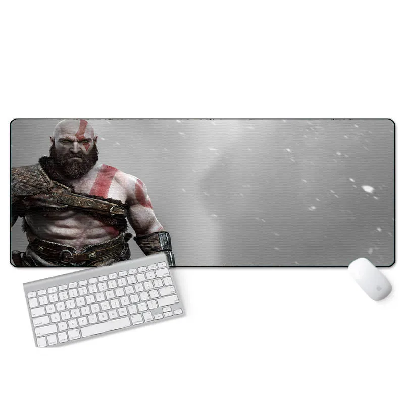 Kratos большой размер 300X800x2 мм God of War коврик для мыши высококачественный