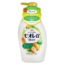 Гель для душа Biore «Бодрящий цитрус», 480 мл
