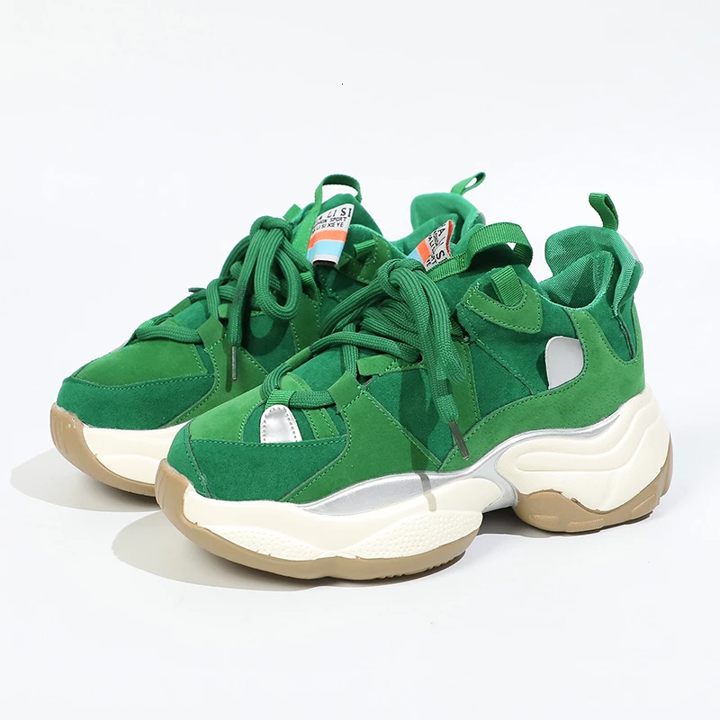 womens green sneakers