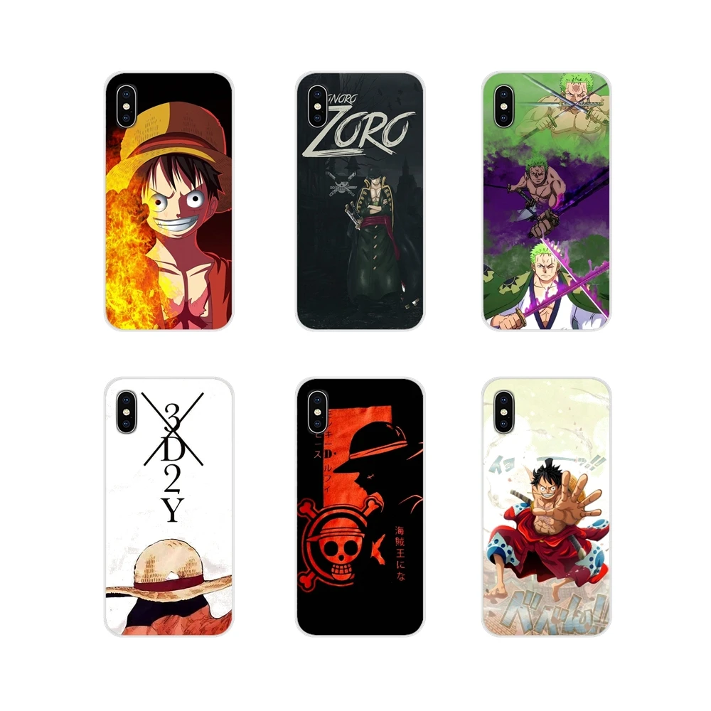 Мягкий прозрачный чехол с обезьянкой D Luffy для Huawei Y5 Y6 Y7 Y9 Prime Pro GR3 GR5 2017 2018 2019 Y3II Y5II
