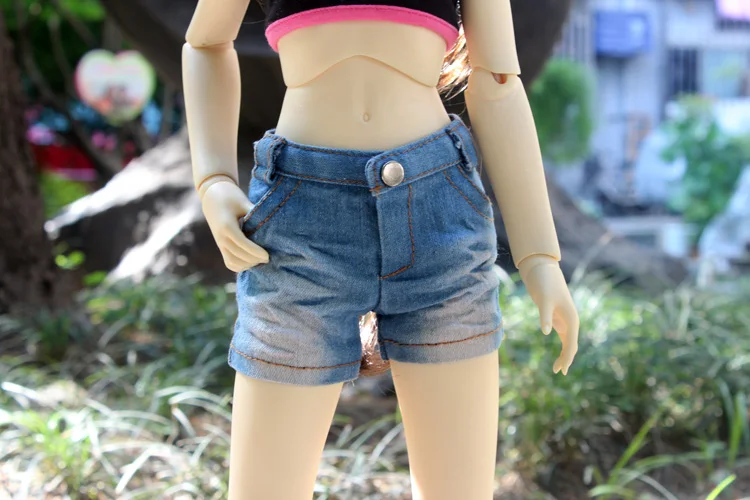 only sell shorts A 1/4 1/3 масштаб BJD Кукла одежда джинсовые шорты для BJD/SD аксессуары SSDF ID72 дядюшка, не включены кукла, обувь, парик и другие A0834 - Цвет: only sell shorts A