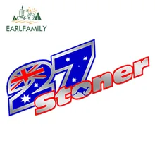 EARLFAMILY 15 см x 5 см автомобильные наклейки автоколлагенты 27 Casey наклейка с надписью "stoner" Argent Auto Moto GP Voiture Тюнинг автомобиля Стайлинг наклейка