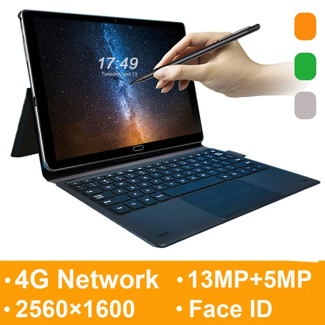 2021 Upgraded Mpad11 Pro 4G Network 2 in 1 Tablet Laptop with Keyboard 128GB ROM Tablet Android 10.8 Inch Tablet GPS 2560*1600 1