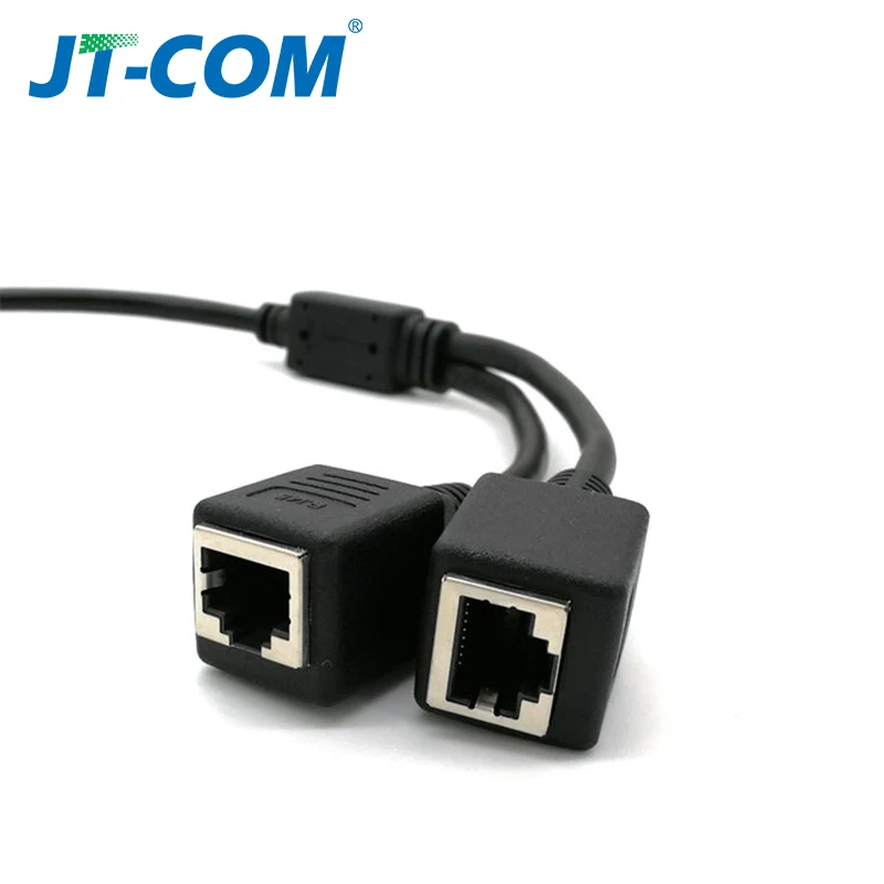 Соединительный кабель Ethernet RJ45 LAN Y образный адаптер сетевой разветвитель Cat5