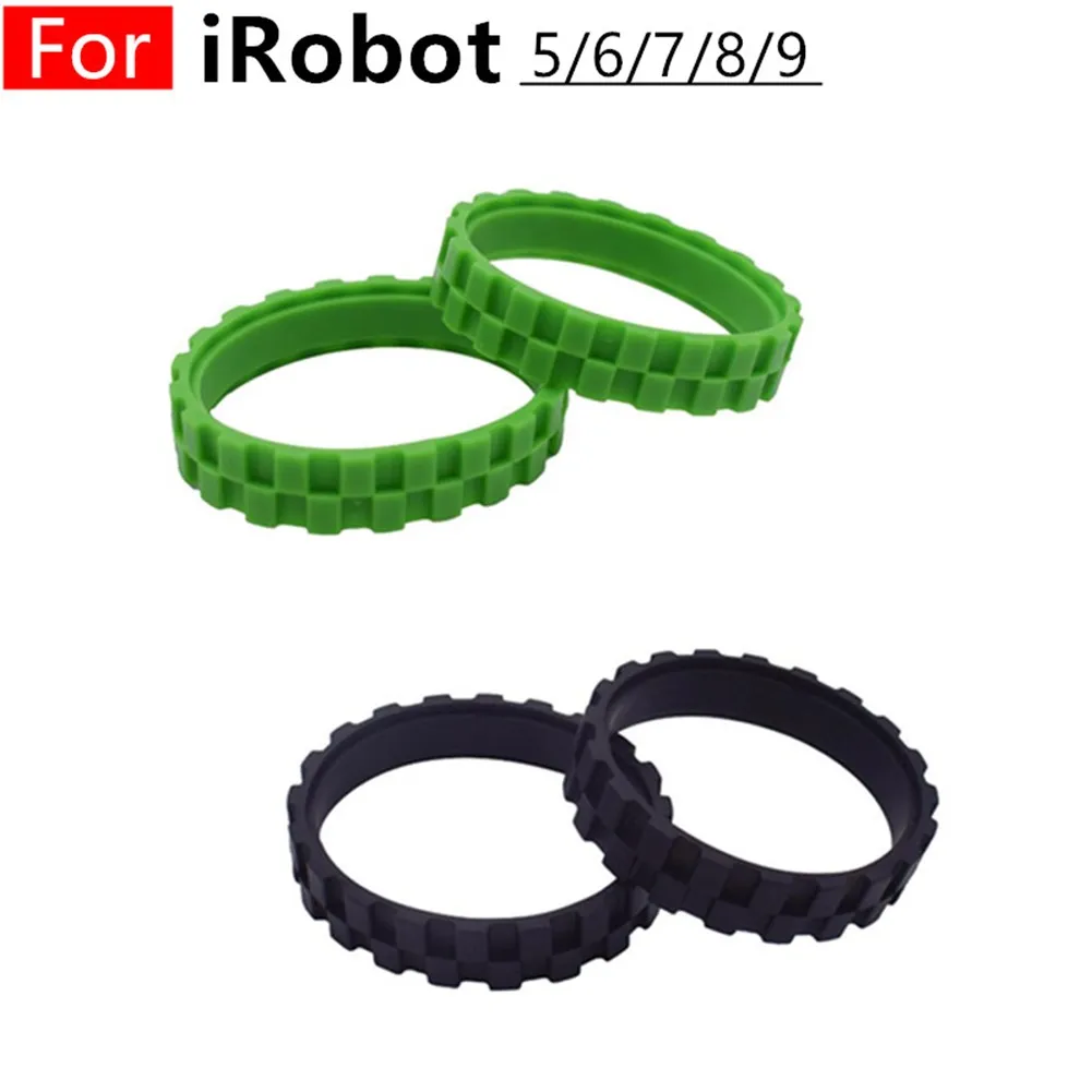 

4 шт., противоскользящие шины для IROBOT ROOMBA 500600700800900, I7,E5,S9