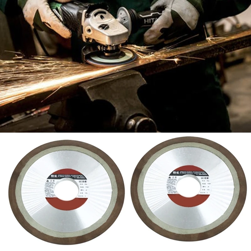 Disque De Polissage De Gemme De Bijoux De Plaque De Zinc, Tour Plat De Polissage, Machine D'angle De Pâte, Rodage De Disque, 8 ", 200mm, 12.7 Trous