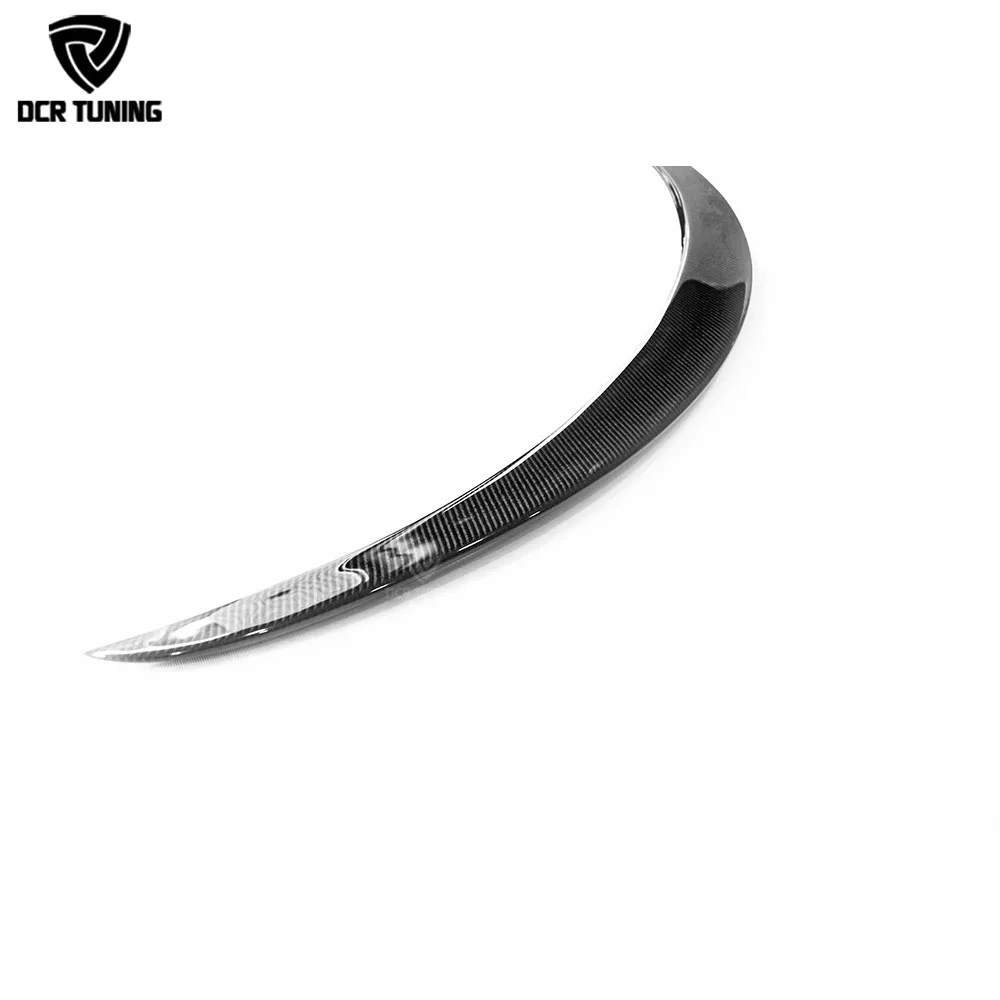 Mercedes W205 Spoiler Carbon Fiber Rear Trunk Spoiler wing C200 C300 C180 Coupe 2 Door Car 2014-UP