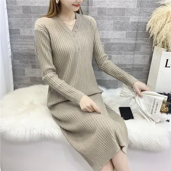 

2020 Feminino Pullover Jumper Article 9433 To Film New Winter Smoke Buttons In Long Hair Dress 65 Loft - 1 Row 3 Shelves
