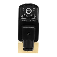 Топ-1/2 дюйма DN15 Электрический таймер автоматического воды электромагнитный клапан электронный сливной клапан для воздушного компрессора конденсата DN15 электронный