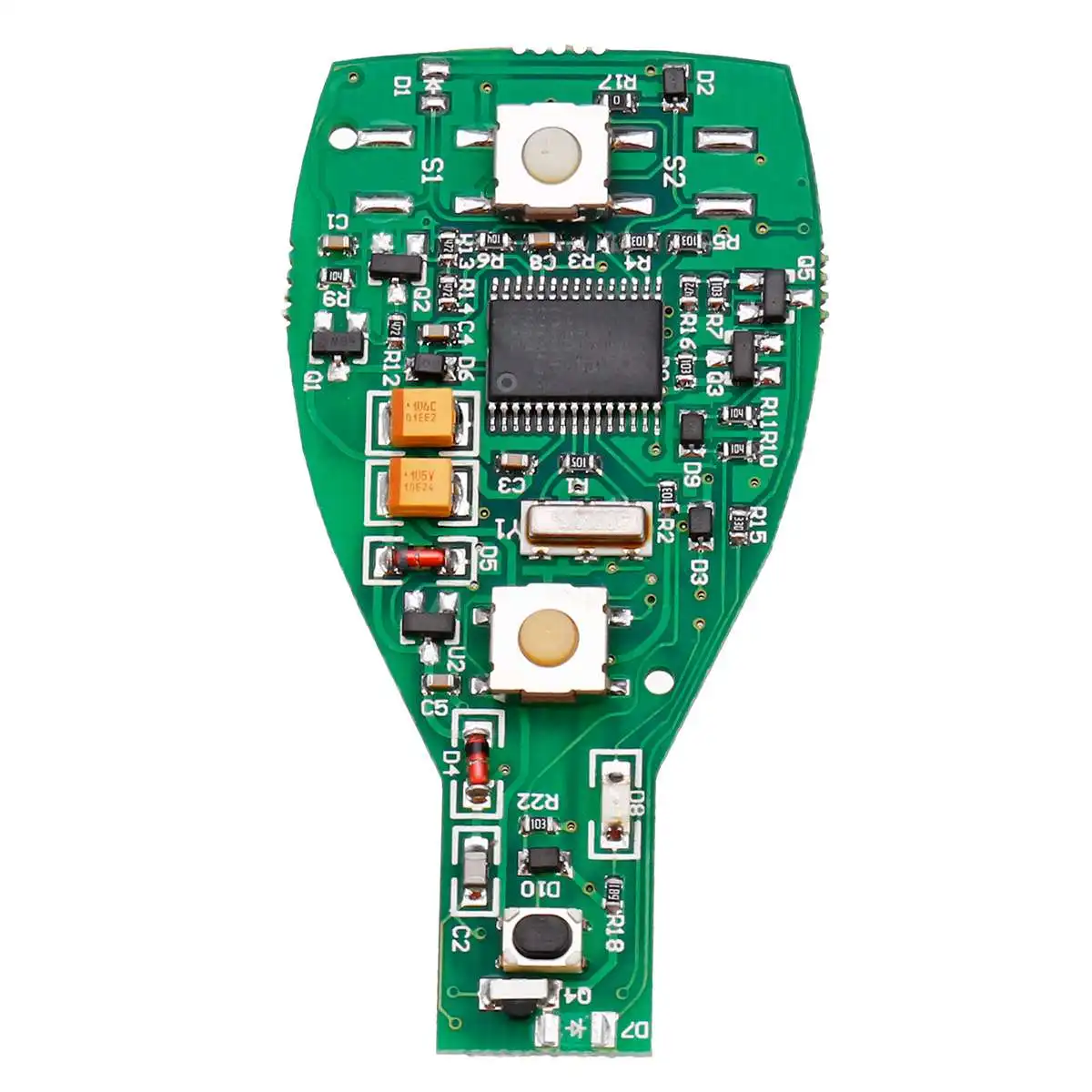315 433Mhz 2 Buttons Smart Car Key Shell BGA for Nec Blade Battery For Mercedes for Benz A/ E/ S/ G/ CLK/ SLK/ ML Class 2000 Up