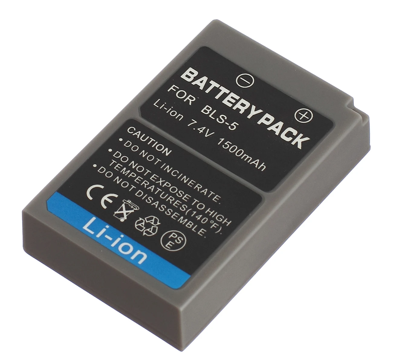 Battery Pack untuk Olympus PEN E PM2, E PL2, E PL5, E PL6, E PL7, E PL8