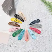 Японские корейские аксессуары для волос онлайн знаменитостей стильные заколки повязка на голову макароны, конфеты цвета боковая заколка
