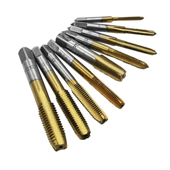 

Alloy Steel Metric Round Wire Tap Die Hand Tool Wrench Set For Tapping Threading