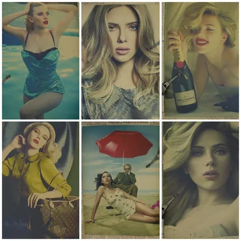

Scarlett Johansson Classic Retro Poster Home Decor
