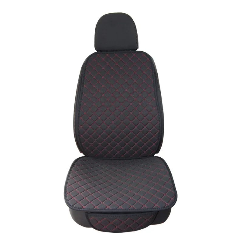

Linen Flax Car Seat Cover Protector Front Seat Back Cushion Pad Mat Auto Front Automotive interior Styling Truck SUV or Van