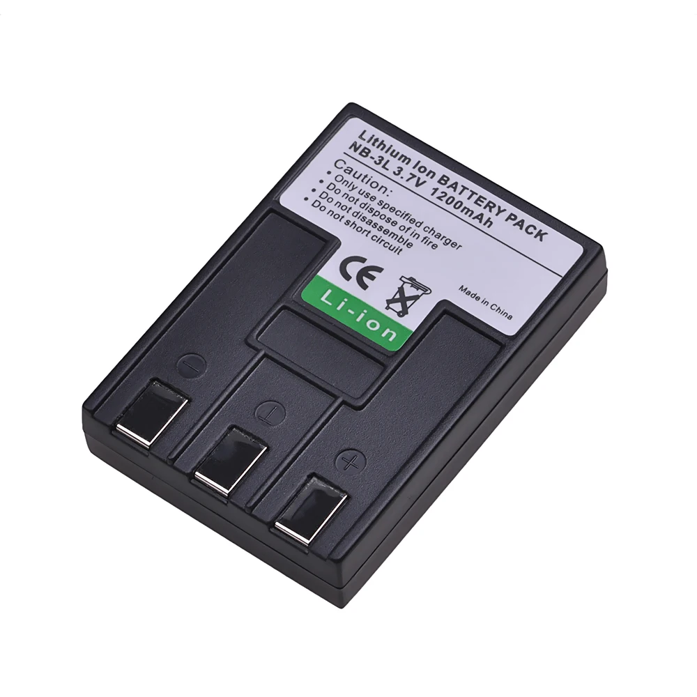 Camera Battery 1200mAh NB-3L For Canon Camera