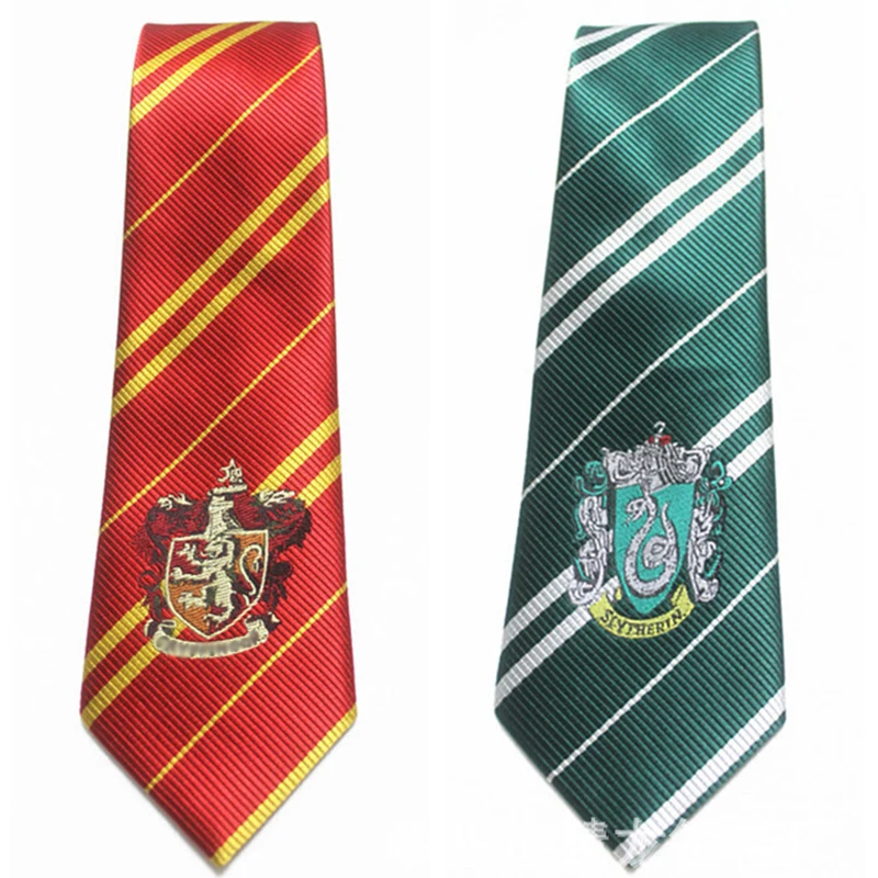 10-pieces-lot-Necktie-ties-with-badge-for-Harris-costume