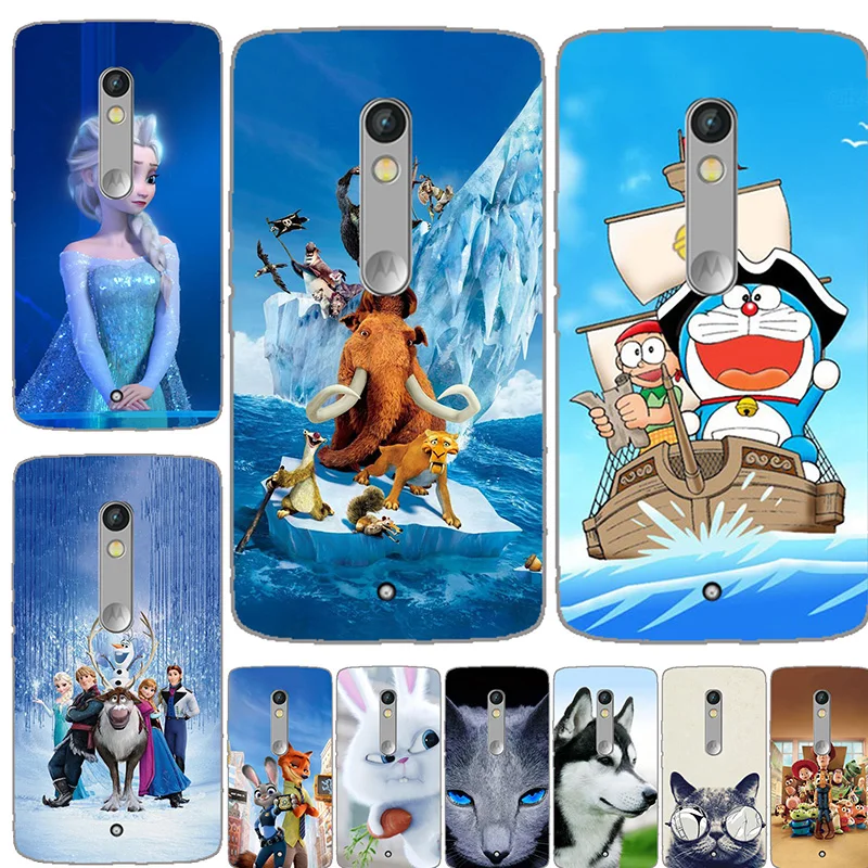 Чехол с узором для Motorola Moto X Play XT1562 XT1563 задняя крышка цветок кошка собака печать бабочка животное мягкий силиконовый чехол для телефона