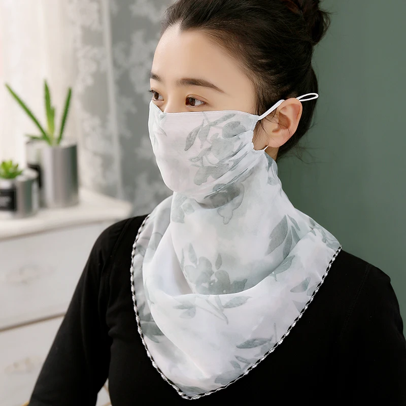 Sun Protection Breathable Mask Summer Scarf