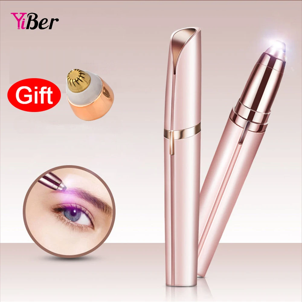 Automatic Eyebrow Trimmer Pen Mini Electric Eye Brows Epilator Eyebrow