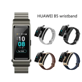 

HUAWEI Smart bracelet B5 fness tracker smart band Bluetooth earphone smartband Heart rate monitoring smart watch fitness band