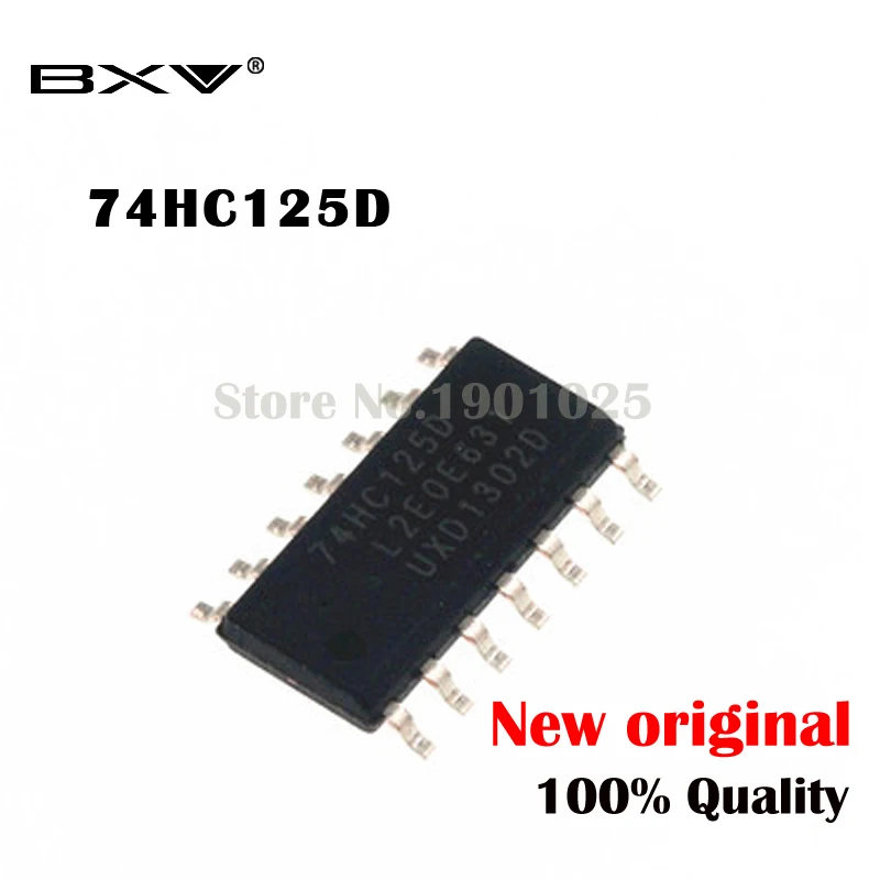10 шт. SN74HC125D SOP14 74HC125D SOP-14 74HC125 SOP | Электронные компоненты и принадлежности