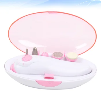 

1 Set Electric Nail Grinder Multifunctional Nail Trimmer Nail Art Polisher Nail Polishing Tool for Daily Use without Battery (Ra