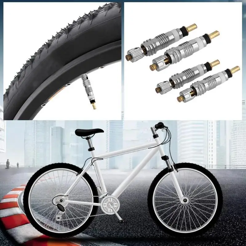 Французские сердечники клапана для велосипедных шин Presta + инструмент снятия