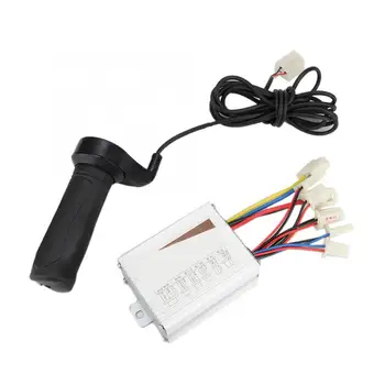 

36V 500W Brush Controller and Throttle Handle Grip for Electric Scooters Bikes accesorios automovil